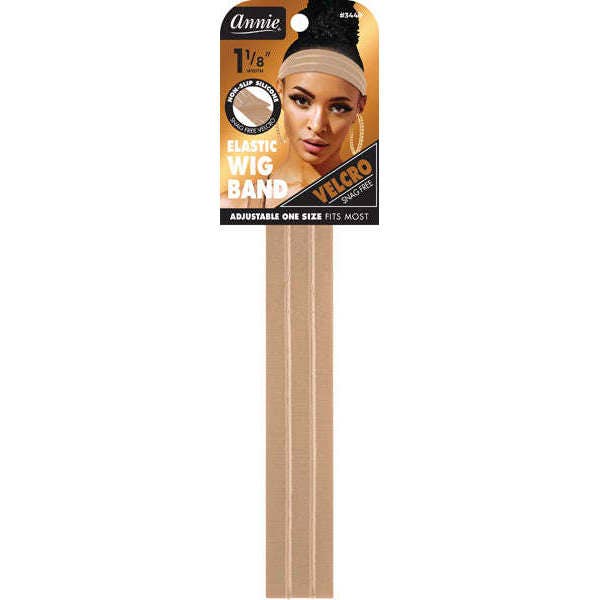 Annie International, Inc. - Wholesale Hair Accessories Set - Women's - Annie Velcro Wig Band 3cm Silicone Grip Light Brown