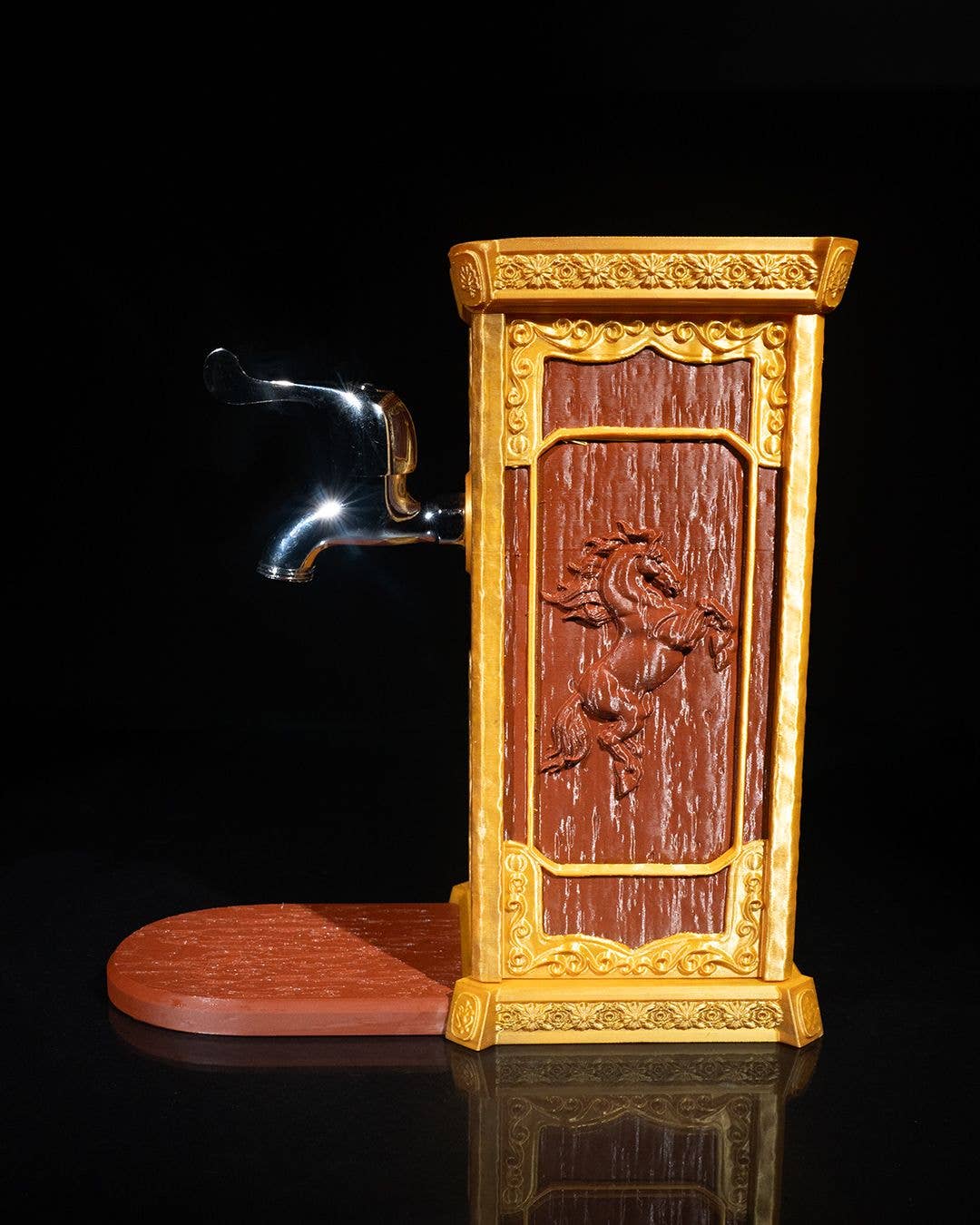 Clew Bay Leather & 3D Printing - Wholesale Drink Dispenser - Western Drink Dispenser2