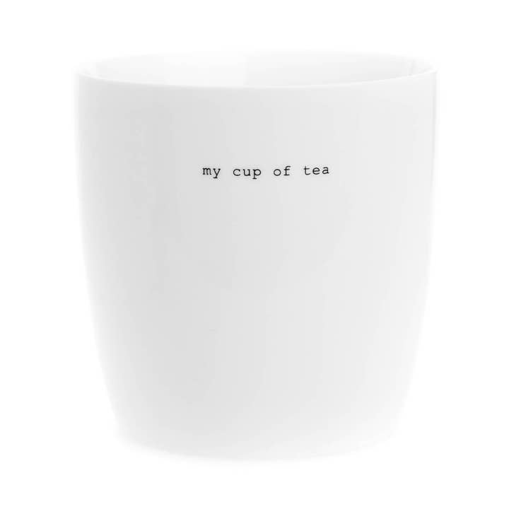 Sögne krus Hvid stor „kos i en kop“ for engroshandel hos Sögne Home