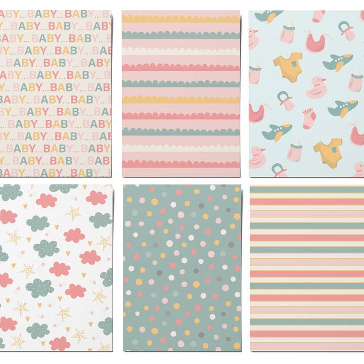 Dicker Karton für Babypartys zum Basteln (8,5 x 11 /24 Blatt) für den Großhandel von mmakerr.com