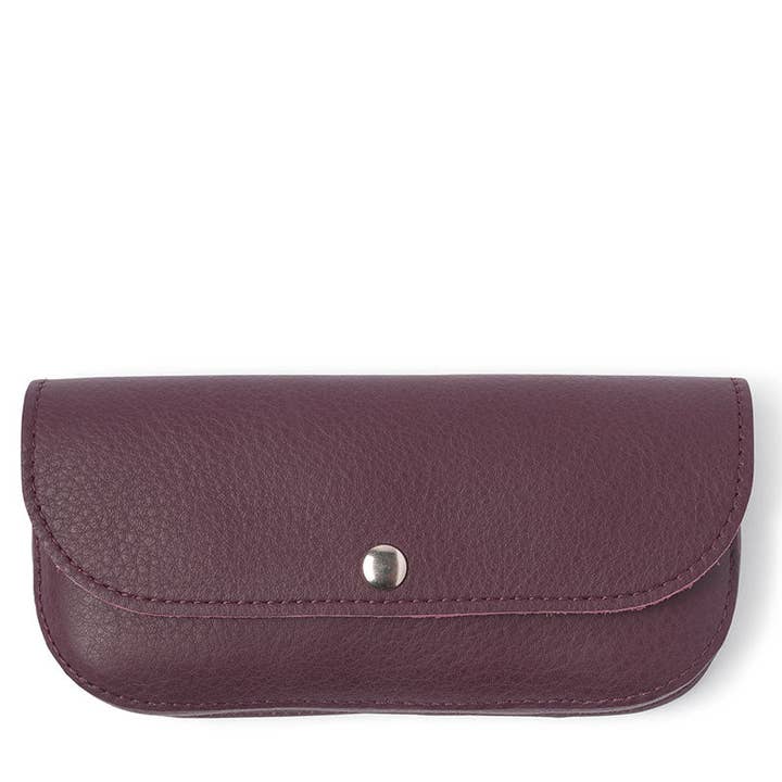 Sunglass Case, Sunny Greetings, Aubergine für den Großhandel von Keecie