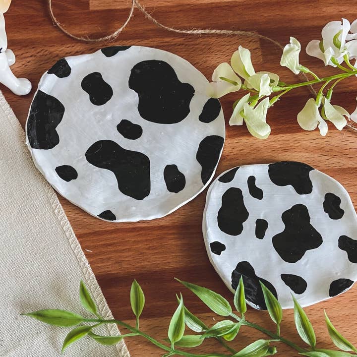 Cabbageville Creation - Wholesale Jewelry Dish - Cow Trinket Trays | Multiple Sizes!