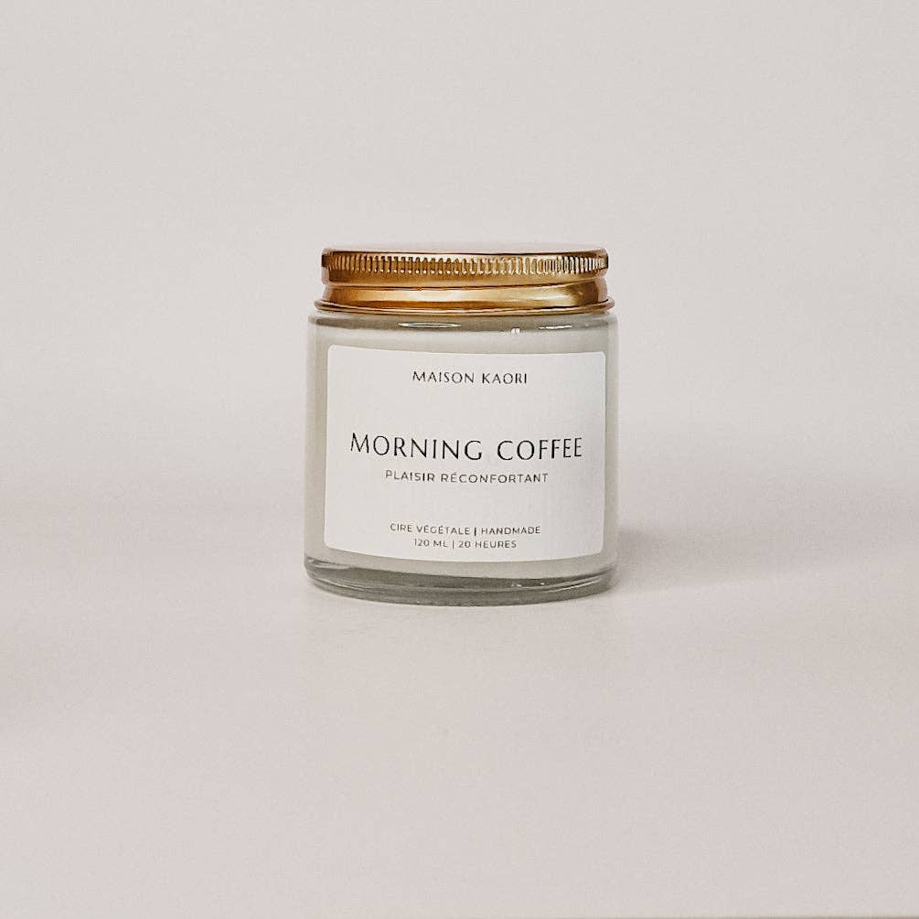 Maison Kaori - Wholesale Jar/Filled Candle - Scented Candle - Morning Coffee1