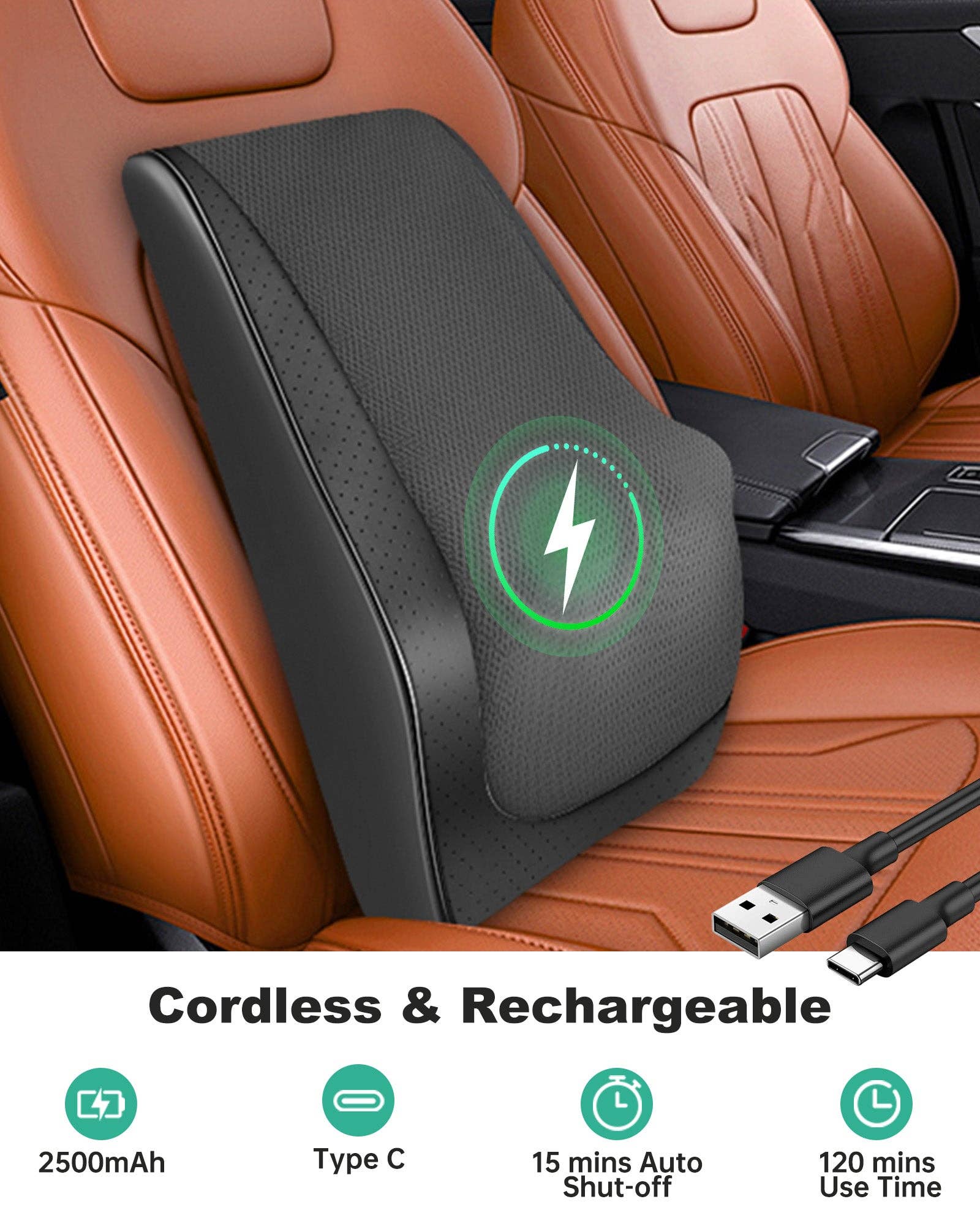 SNAILAX - Wholesale Body Massager - Shiatsu Neck Massager with Heat & Vibration, Back Neck Shoulder Massager for Pain Relief Deep Tissue, 4D Kneading Back Massage Pillow, Rechargeable Portable Massage1