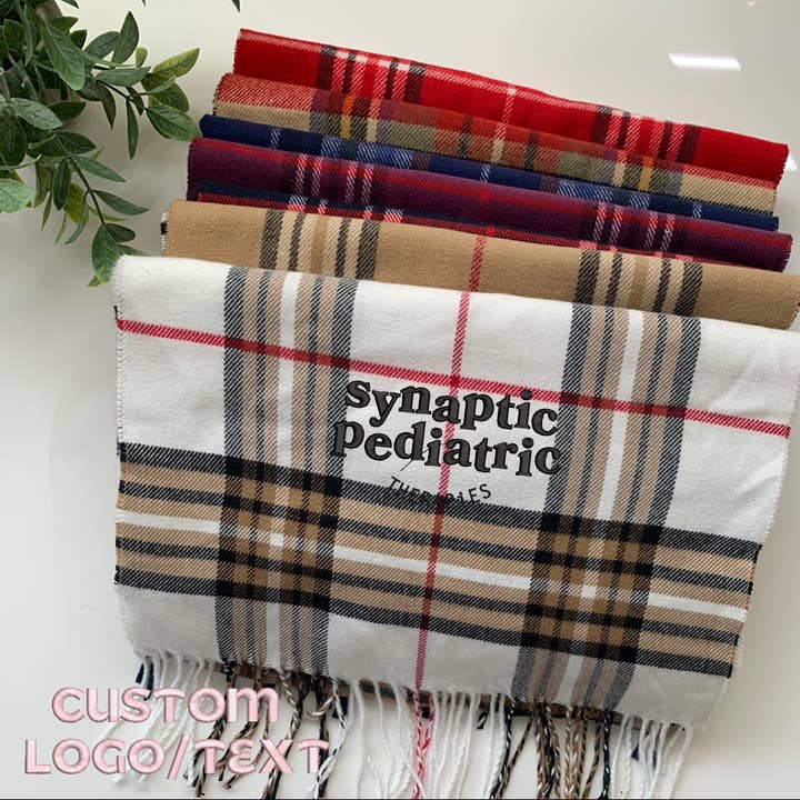 One Nine - Wholesale Scarf - Unisex - Custom Winter Scarf/Embroidered Scarfs