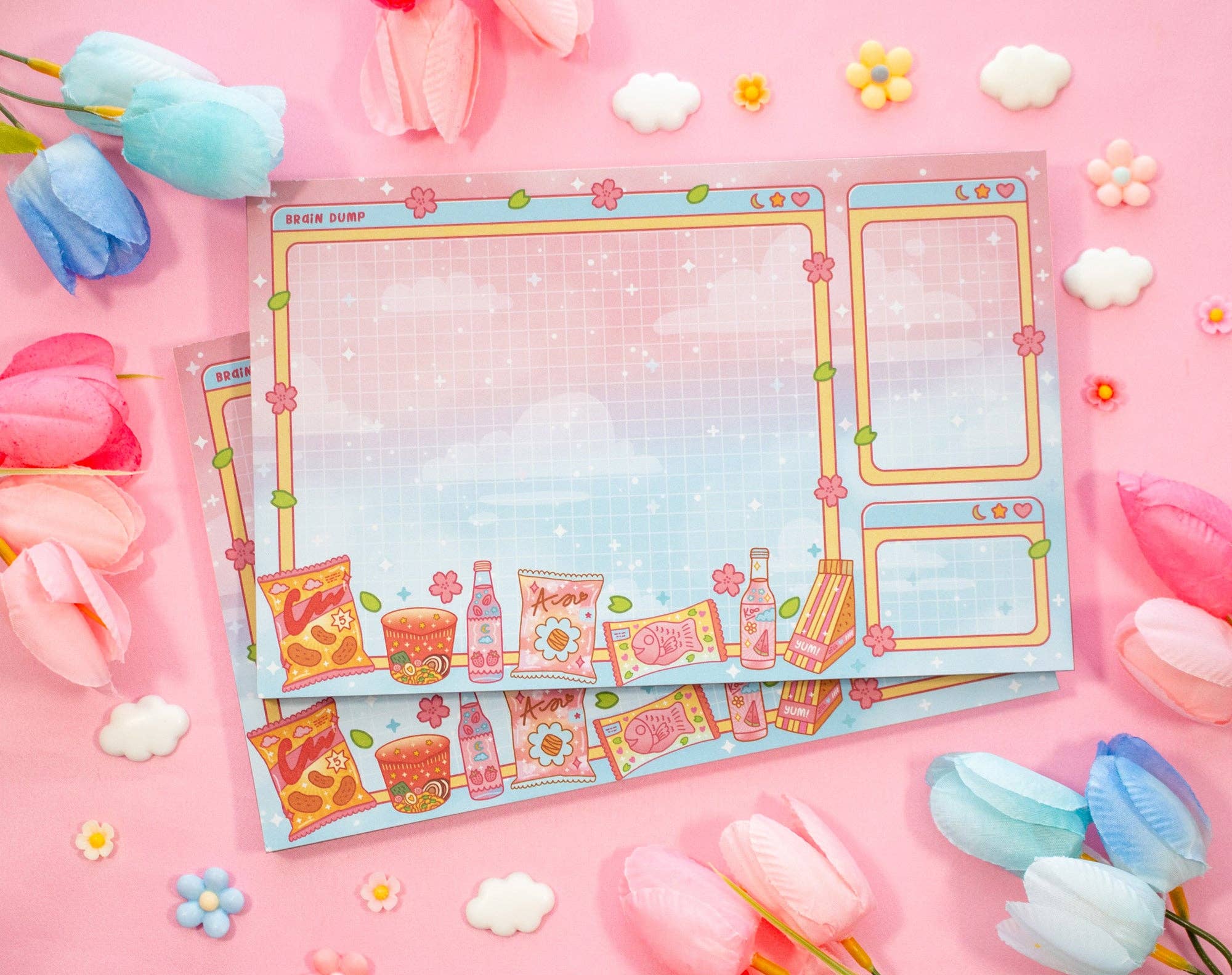 Unicorn Eclipse - Wholesale Planner - Mini Mart Brain Dump Planner Pad2
