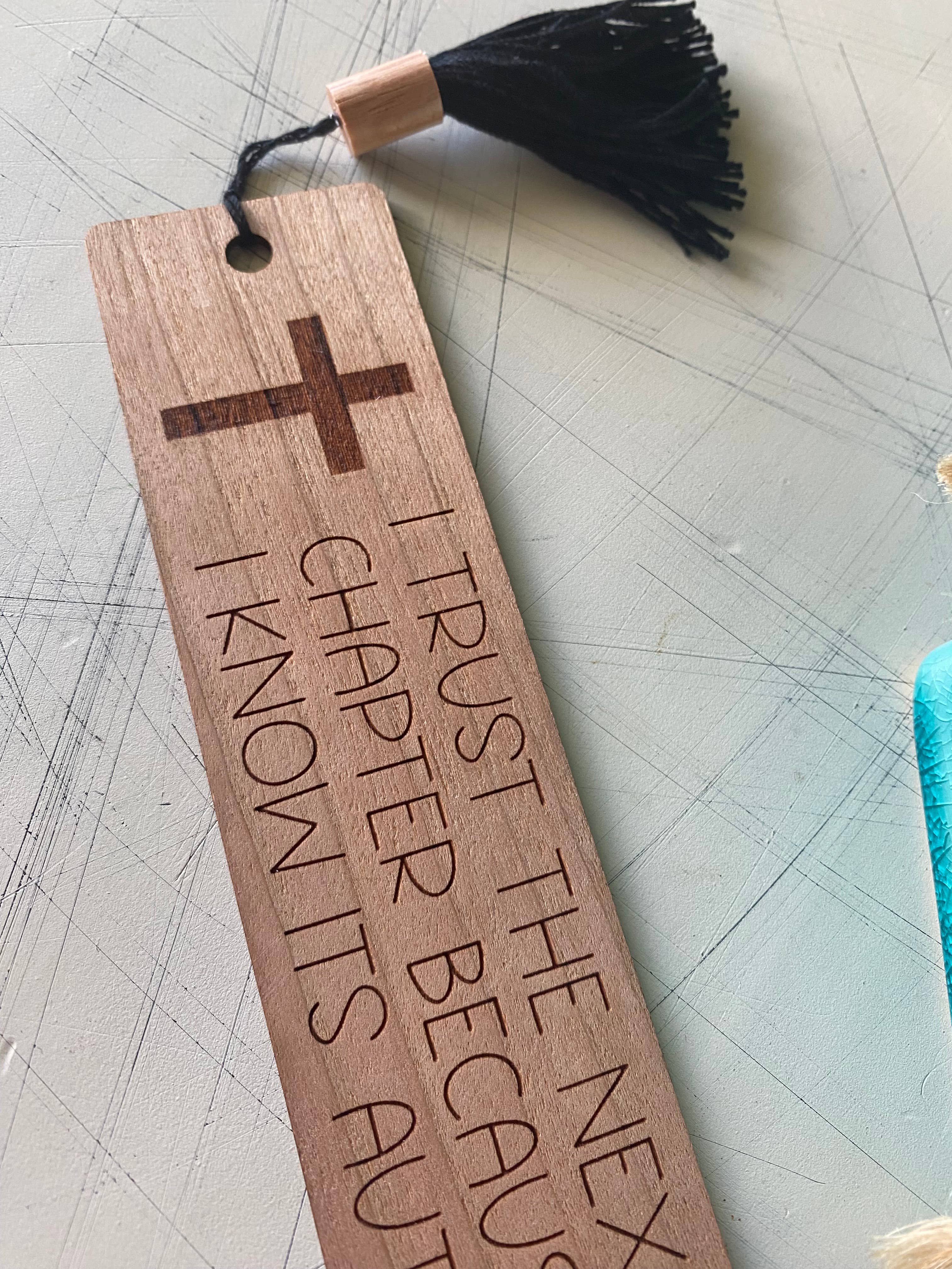 Novotny Designs - Wholesale Bookmark - I trust the next chapter because I know its author bookmark2