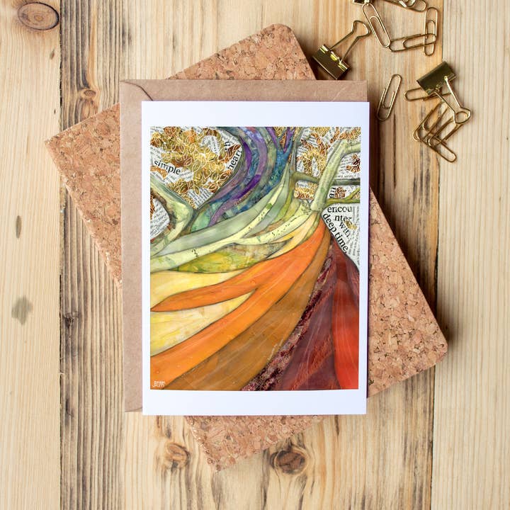 Trunk - greeting card for wholesale by Found & Rewound