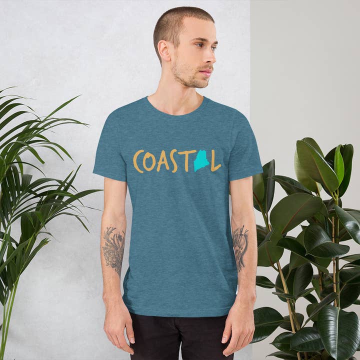 Coastal Maine Surfside Tee for wholesale by Coastal & Midwest State of Mind