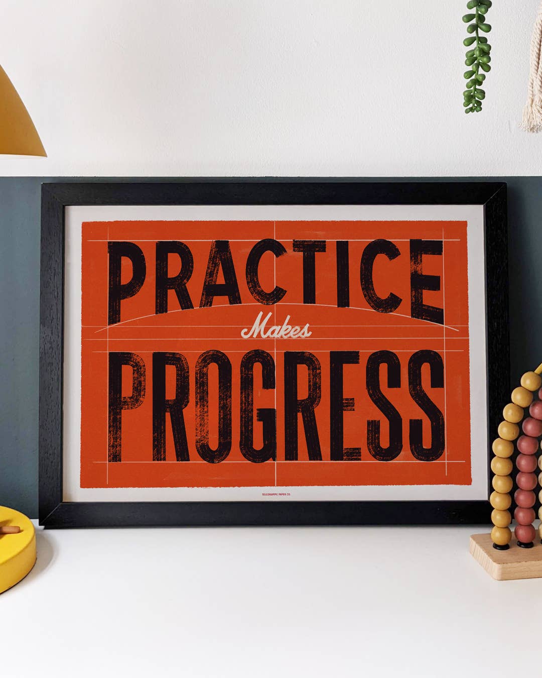 Telegramme Paper Co. - Wholesale Art Print - Practice Makes Progress6