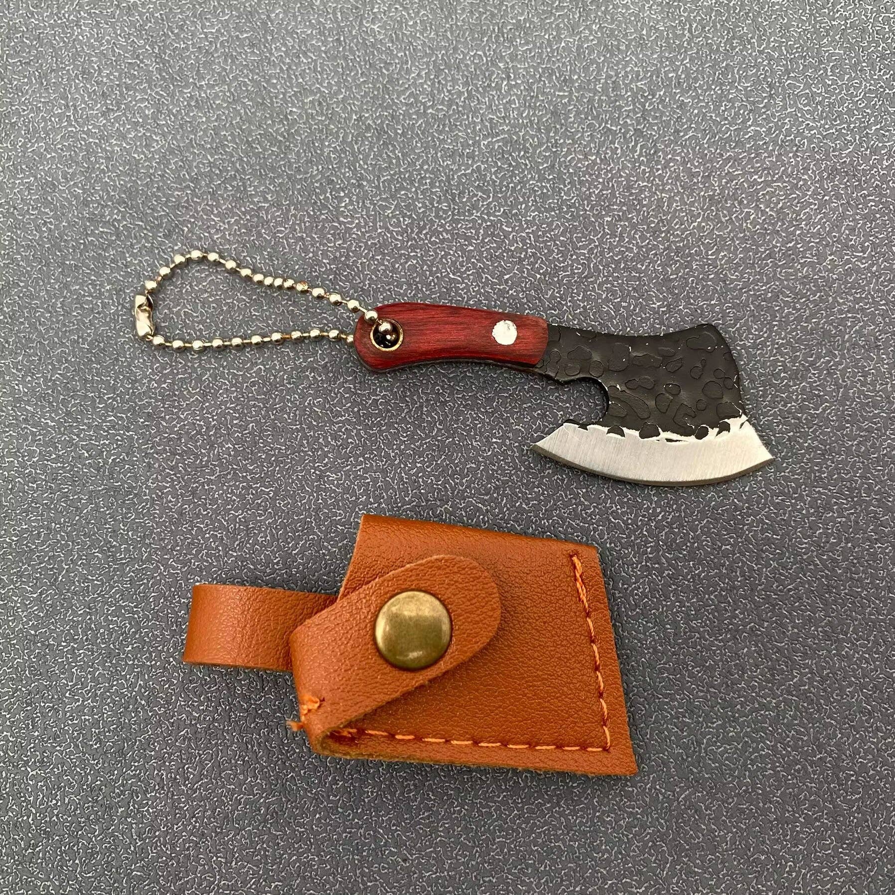 Mio Queena - Wholesale Pocket Knife/Holder - Black Enamel Mini Knife With Protective Sleeve6