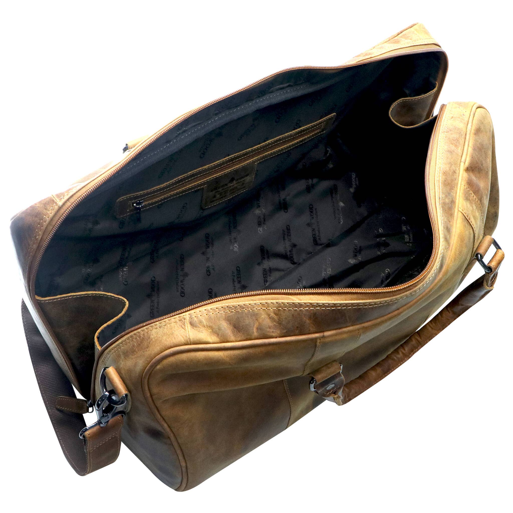 Greenwood – wholesale Weekender bag – Unisex – Jacob Weekender Men Leather Travel Bag Women Duffle Bag22