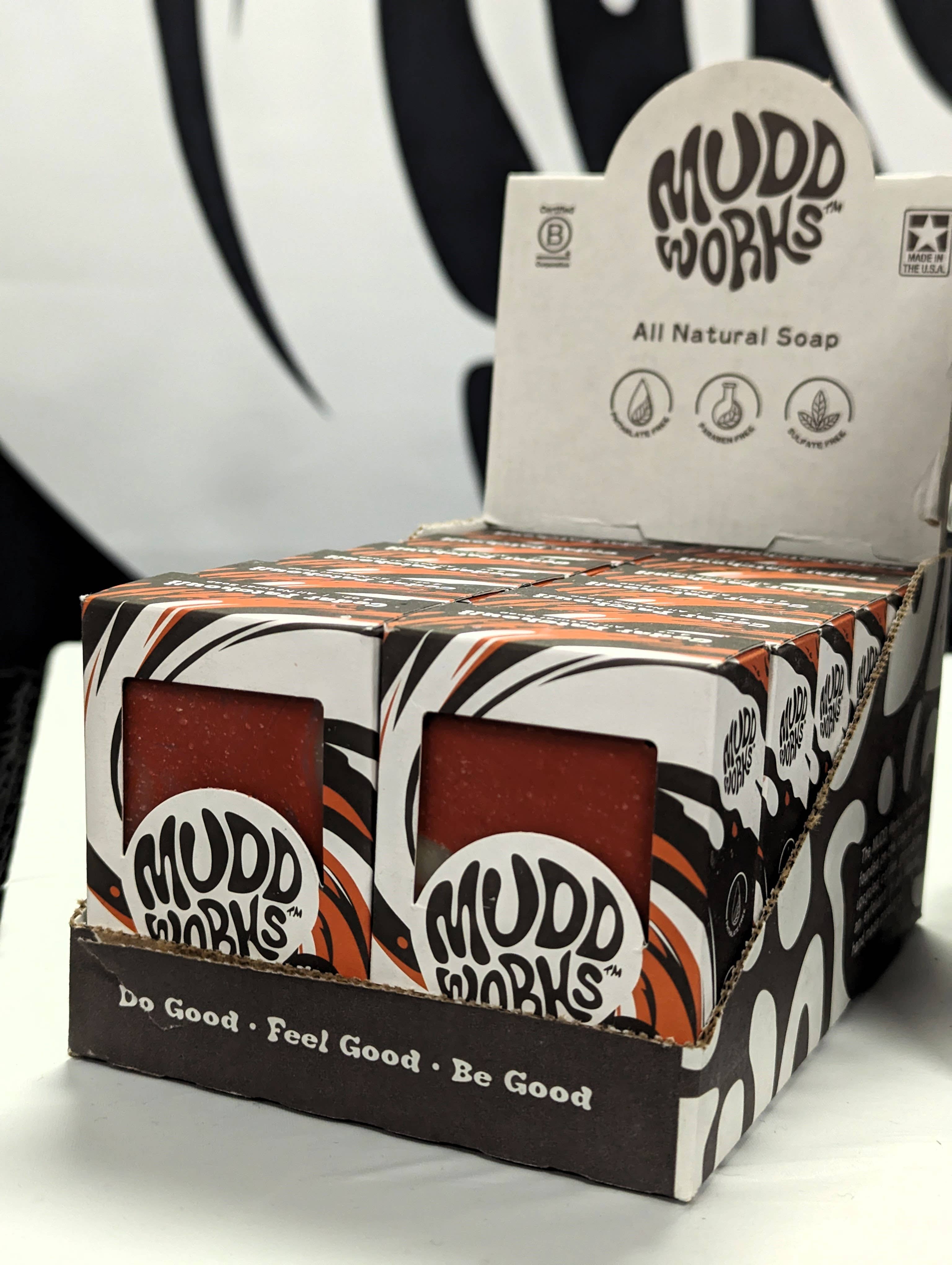 MuddWorks - Wholesale Bar Soap - Cedar Patchouli Natural Soap2