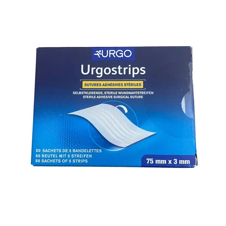 1 Confezione di suture chirurgiche adesive sterili - UrgoStrips - Urgo e ulteriori Risultati per coccarde adesive all'ingrosso. Resi gratuiti e termini di pagamento a 60 giorni su Faire in tendenza su Faire.