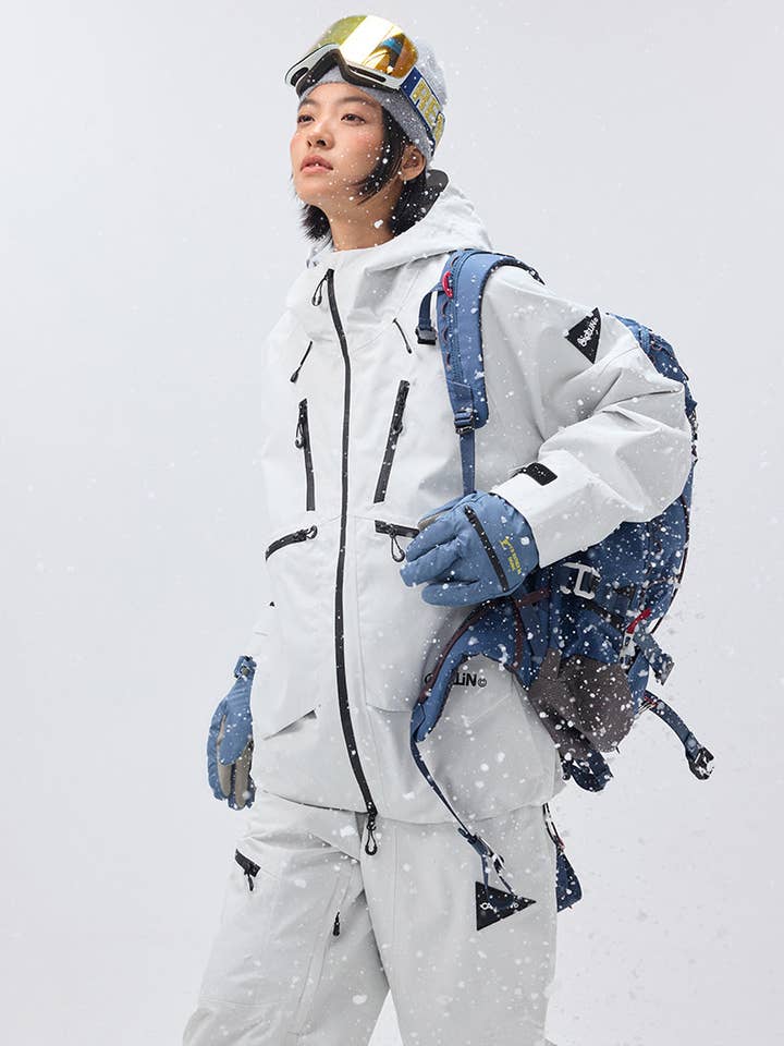 Saturn Unisex Snowboardjas voor wholesale door CAPELIN CREW