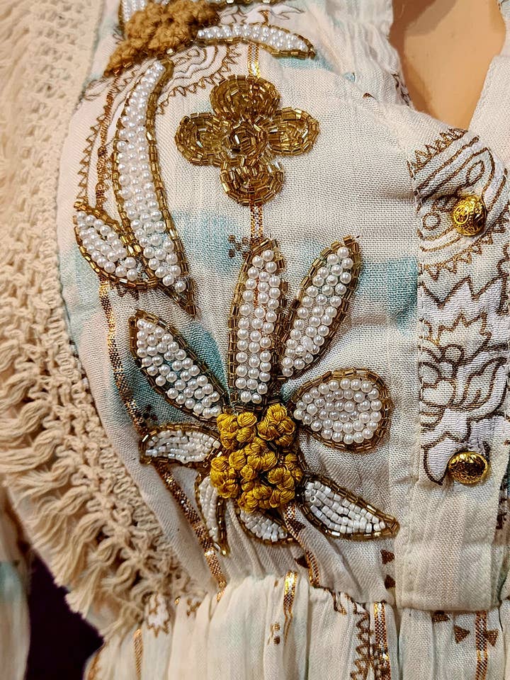 Baladev Boutique - Wholesale Dress - Women's - Crepe cotton short dress4