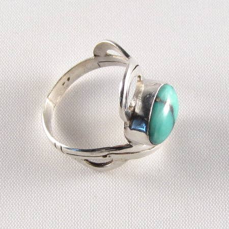 PR-113D Turquoise stone Ring for wholesale by Dorjebajra Tibet Shop