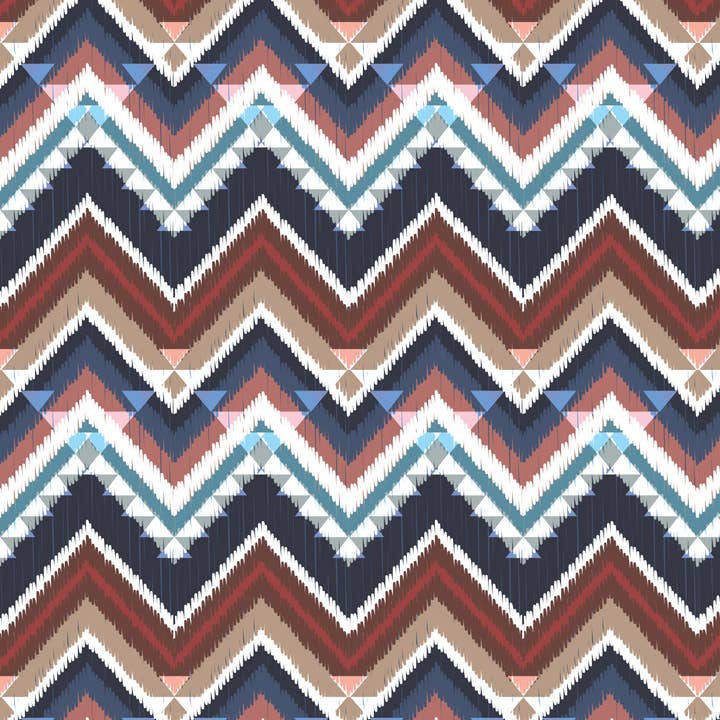 Fleece and Flannel 2024 Catalog-Cabin Chevron-Multi-Fleece for wholesale by Camelot