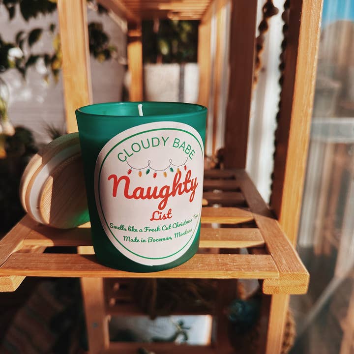 Cloudy Babe - Wholesale Jar/Filled Candle - The Naughty List Candle1