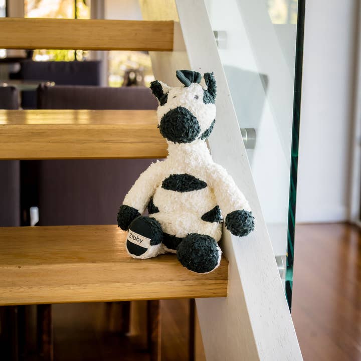 Tikiri Toys LLC - Wholesale Stuffed/Plush Toy - Kids & Baby - Zibby the Zebra Organic Plush1