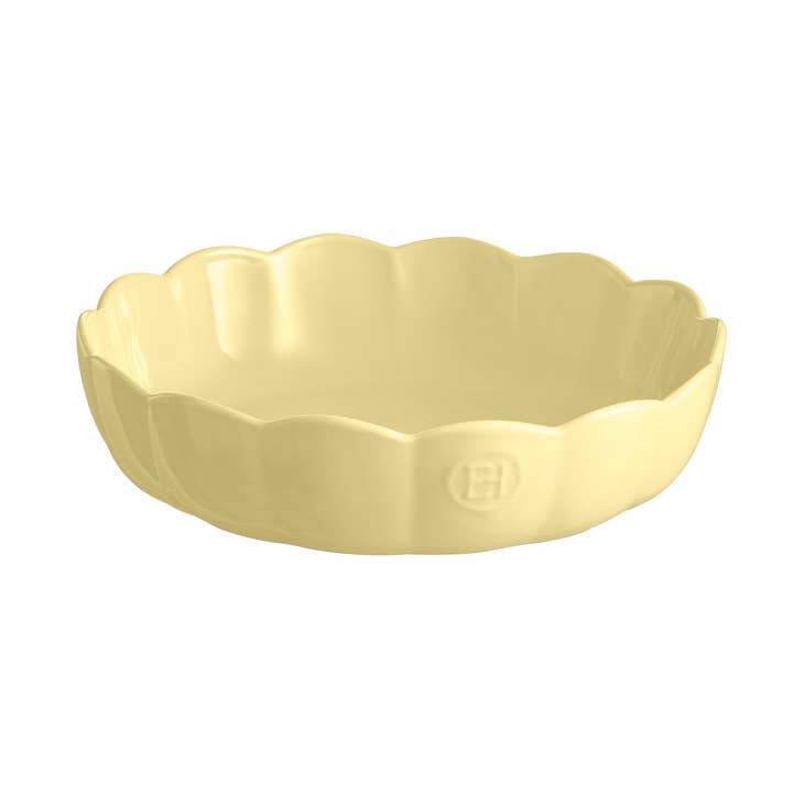 Emile Henry Madeleine Round Dish - Vanilla for wholesale by HAUS