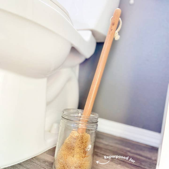 Me Mother Earth – wholesale Toilet bowl brush – Coconut Toilet Brush | Zero Waste Cleaning Supplies3