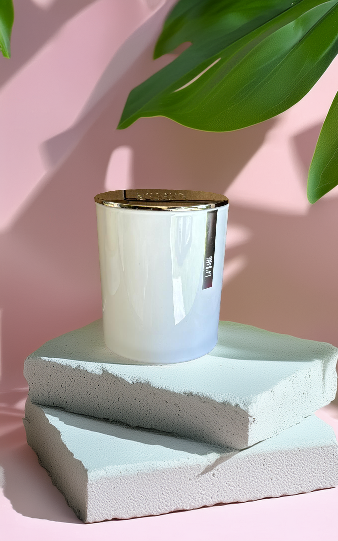 La'Bang Body - Wholesale Jar/Filled Candle - Wooden wick Candle - Raspberry Caramel2