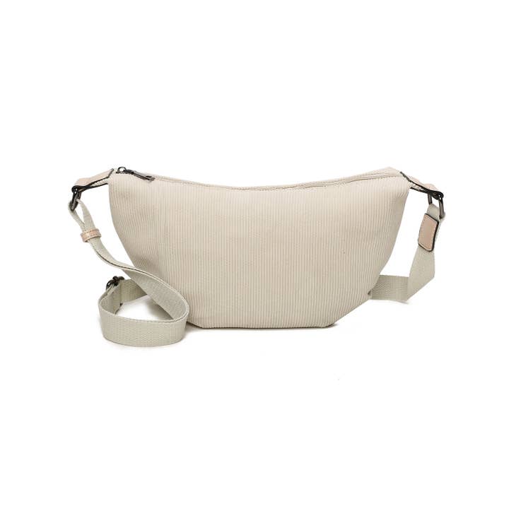 INES DELAURE - Wholesale Shoulder Bag - Women's - Corduroy shoulder bag, lightweight and practical (Copy)13