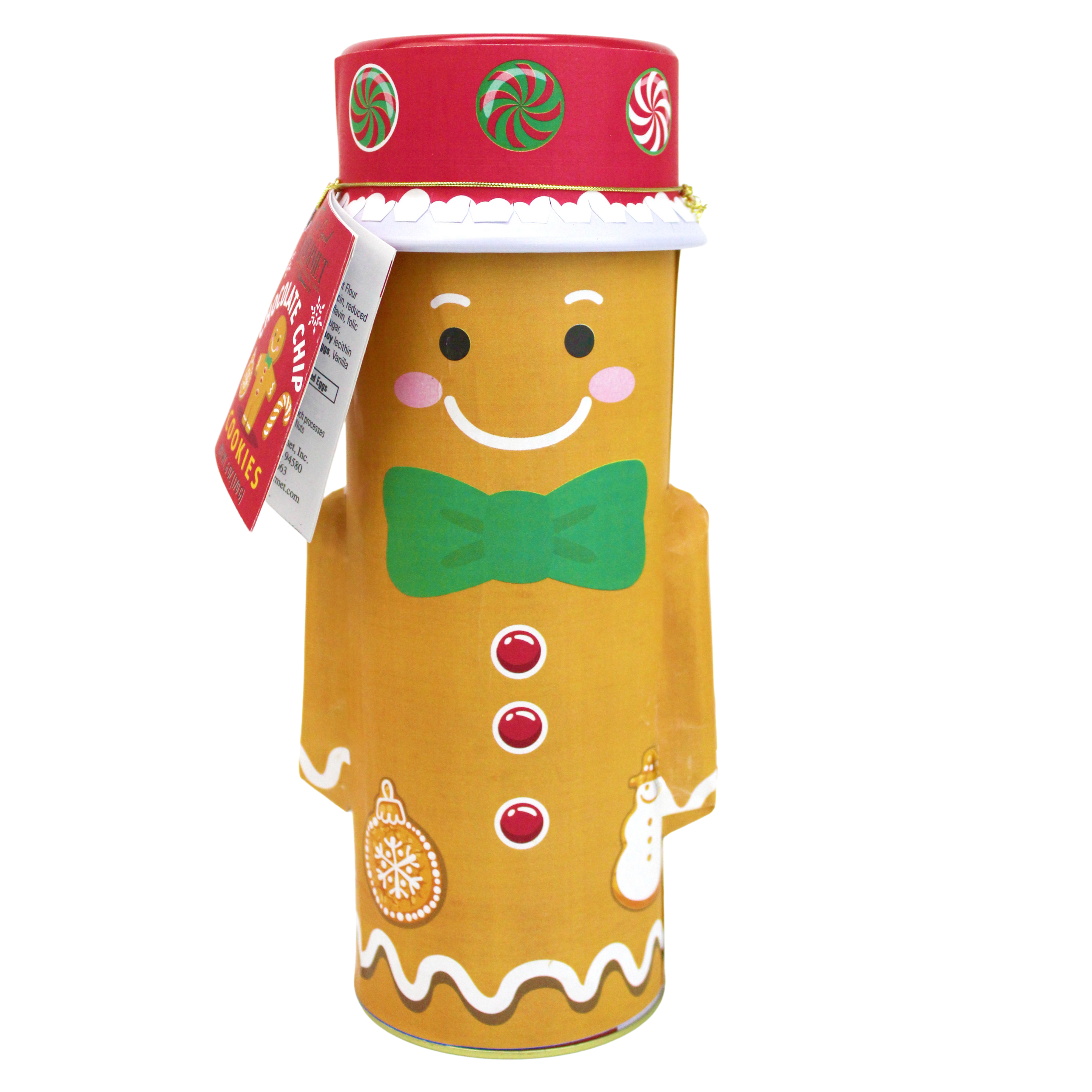 Too Good Gourmet - Wholesale Cookie - Holiday Character Tins – Nutcracker, Snowman & Gingerbread2