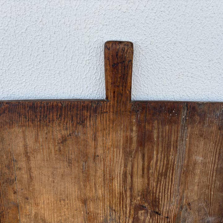 Rustic Remnents - Wholesale Cutting board - Vintage Wooden Bread Board – Antique Turkish Dough Board2