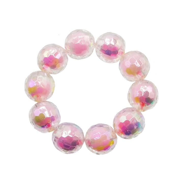 Bottleblond Jewels - Wholesale Beaded Bracelet - Kids - Kids Sparkly Disco Ball Bracelets