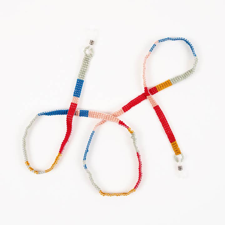 Altiplano - Wholesale Eyewear Cases & Holders - Unisex - Beaded Color Block Eyeglass Cord