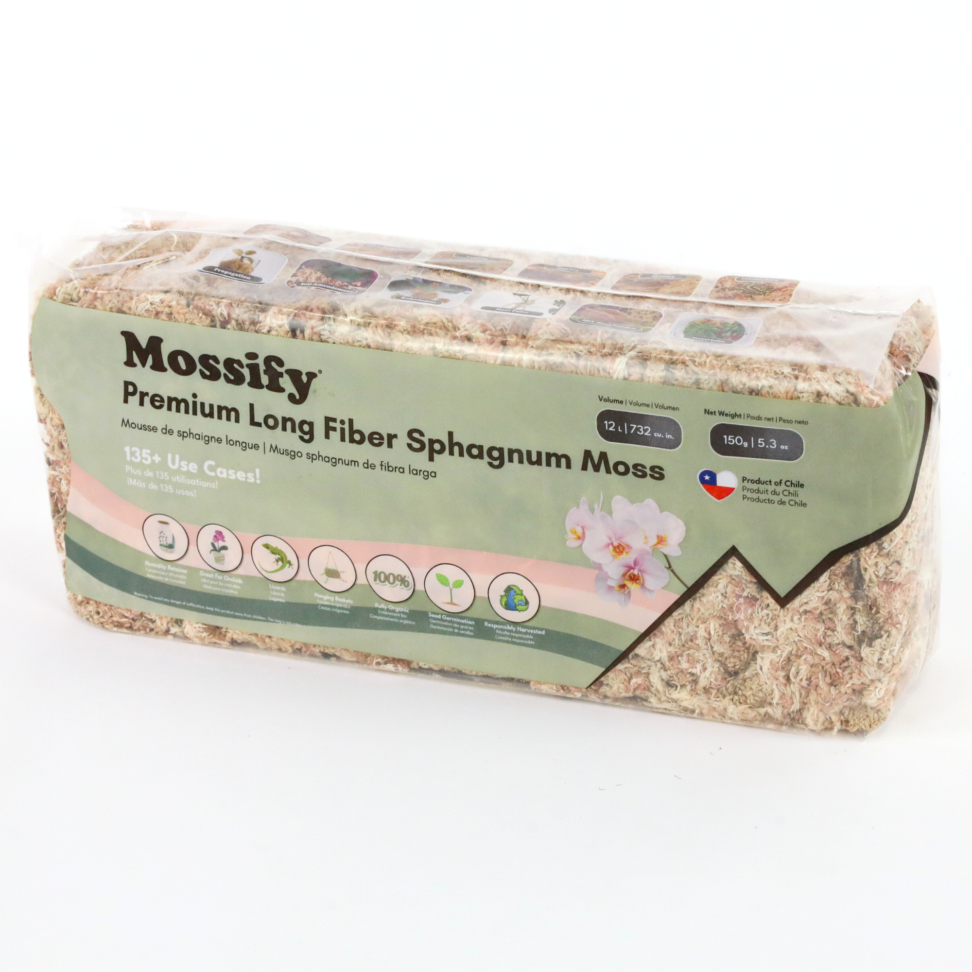 Mossify - Wholesale Planting/Potting Soil - Premium Long Fiber Sphagnum Moss – For Orchids & Kokedamas5