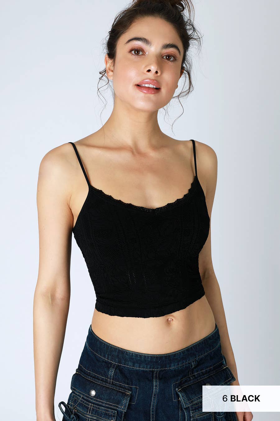NIKIBIKI – Großhandel Camisole – Damen – NS8384 - Cami mit doppelter Spitzenverzierung15