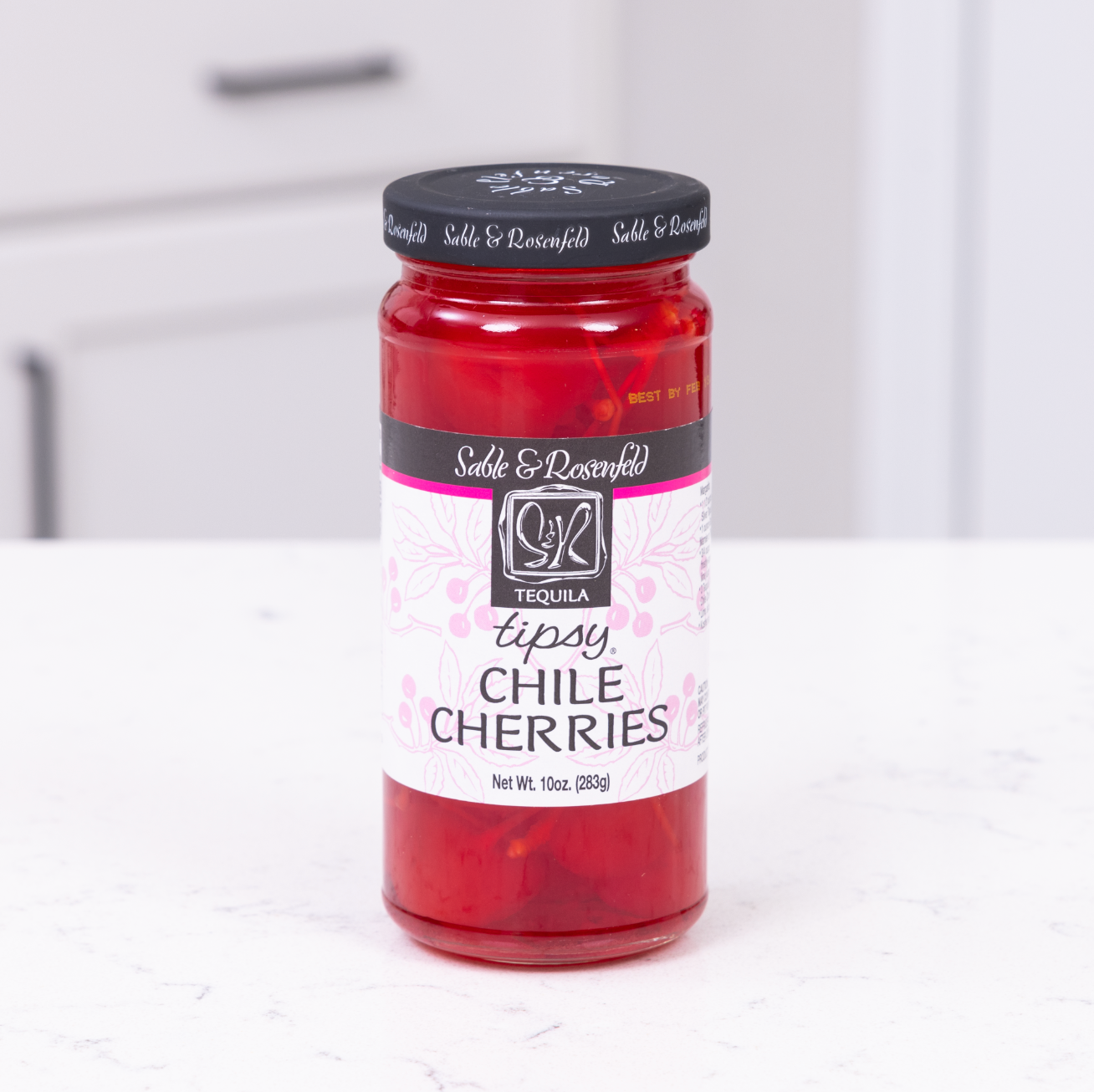 Sable and Rosenfeld est.1970 - Wholesale Cocktail Mix/Syrup - Sable & Rosenfeld Tequila Tipsy Chile Cherries 10 oz / 61