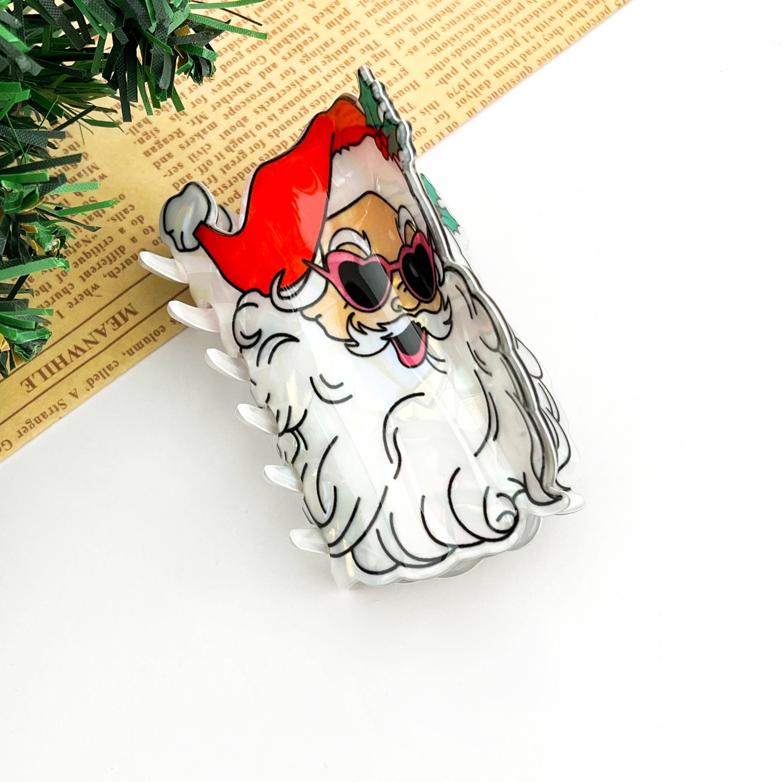 TheDivaSoap - Wholesale Hair Clip - Women's - Christmas Series Hair Claw Clip, Festive Winter Hair Clip4