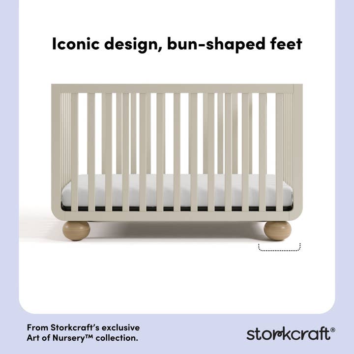 Storkcraft - Wholesale Bed - Kids & Baby - Storkcraft® Amalfi™ Deluxe 5-in-1 Convertible Crib with Bonus Toddler Guardrail46