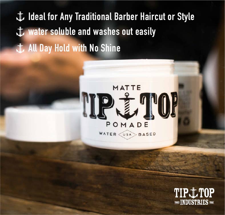 Tip Top Industries - Wholesale Hair Pomade - Men's - Matte Pomade2