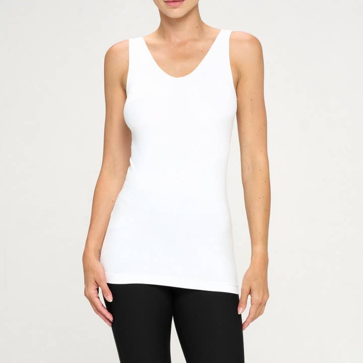 Accent Accessories - Wholesale Tank Top - Women's - CT8671-41WHT