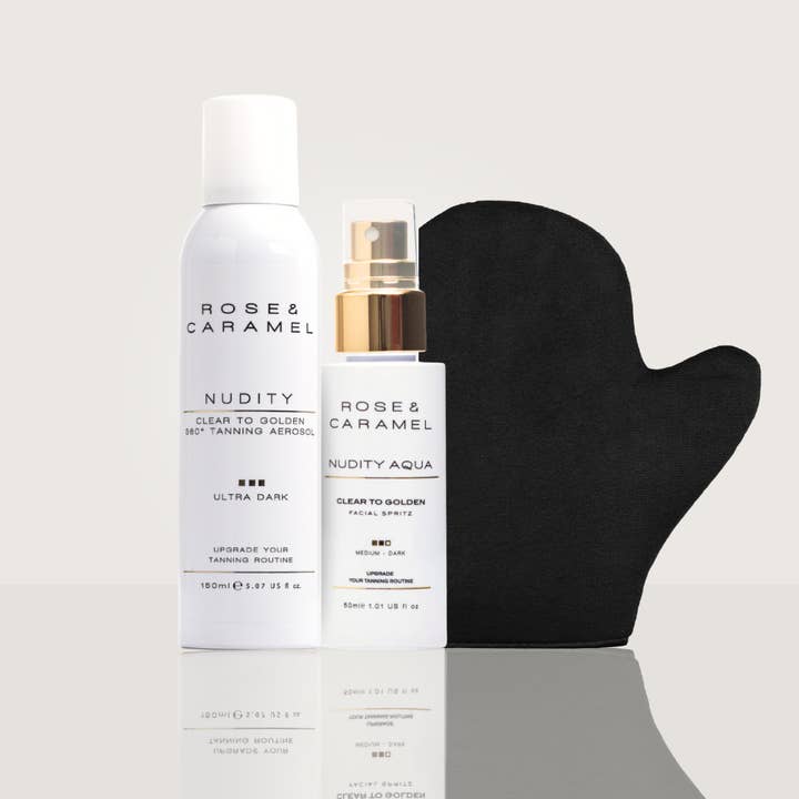 The Clear Tanning Kit for wholesale by Rose & Caramel