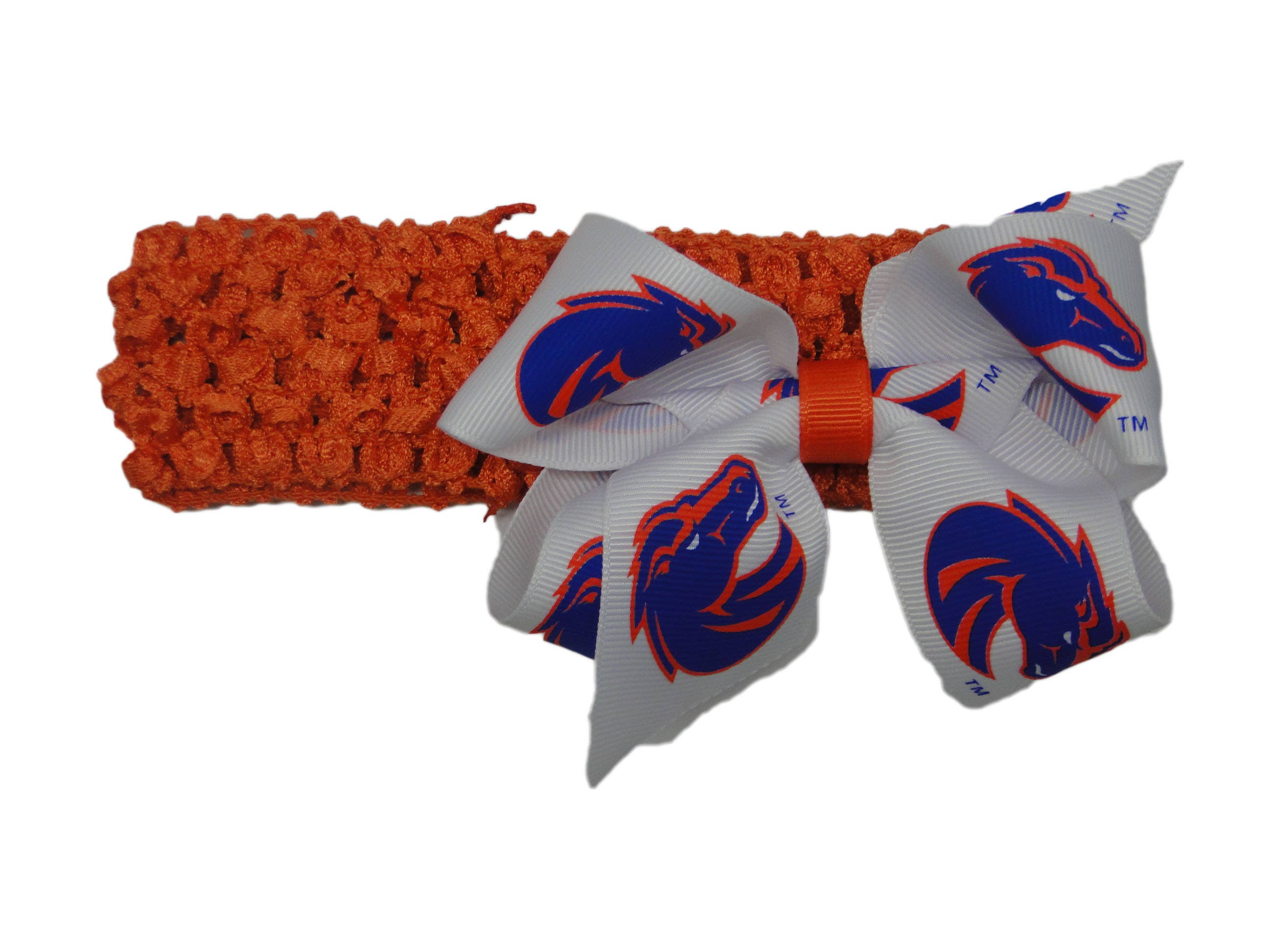 USA Licensed Bows and Accessories – wholesale Fashion headband – women's – Crochet Headband W/ Junior Bow #2694