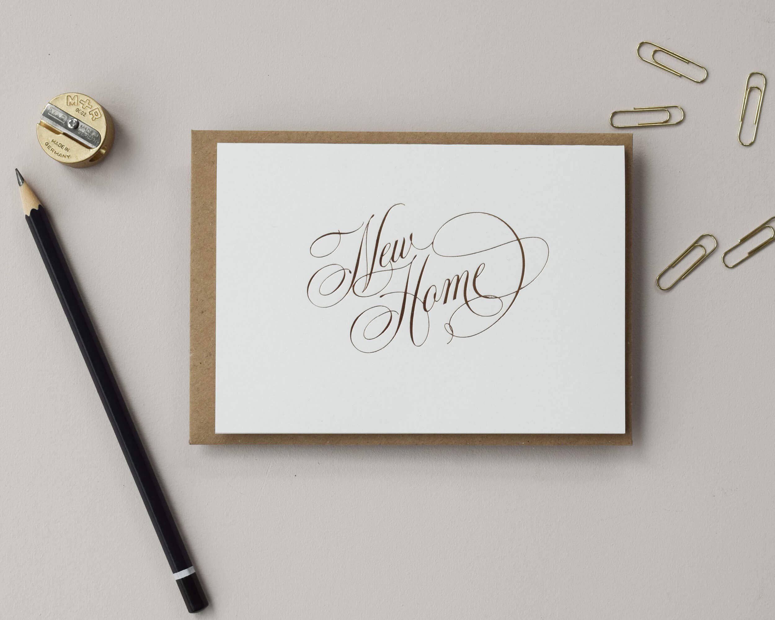 Jennifer Tune - Wholesale Congratulations Card - New Home, Hot Foil Greetings Card4