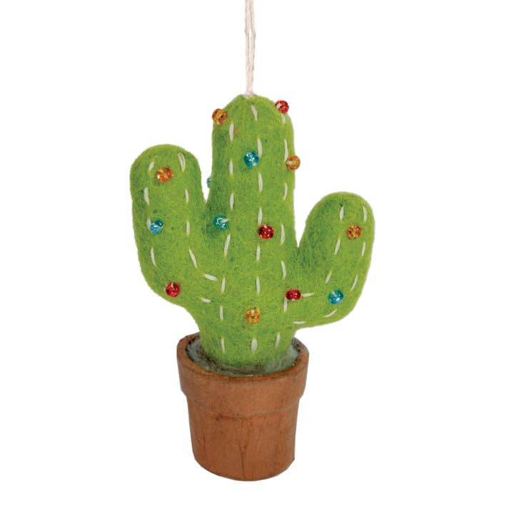 dZi Handmade - Wholesale Ornament - Saguaro Cactus Ornament