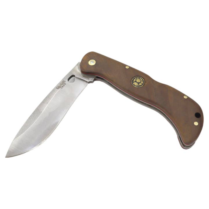 Kam Knife - TR99 - N690 Steel - Walnut Handle for wholesale by FEVUP CO.