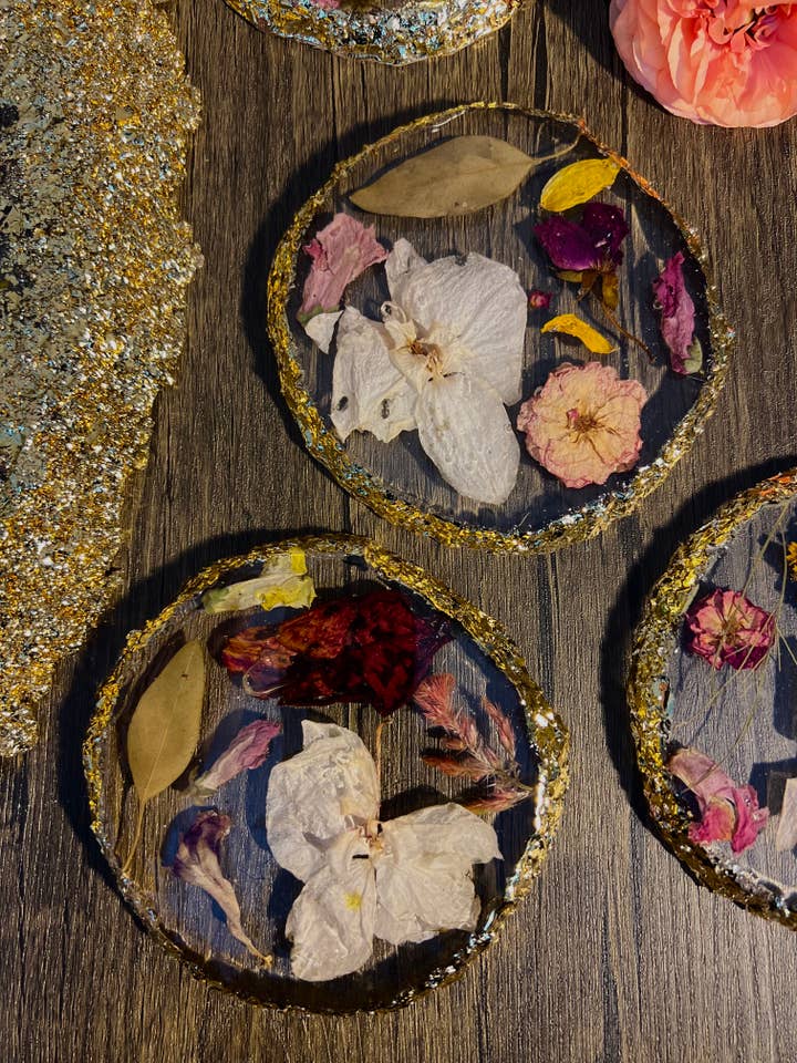 Set di sottobicchieri Bloom per la vendita all'ingrosso da parte di Elements by DW