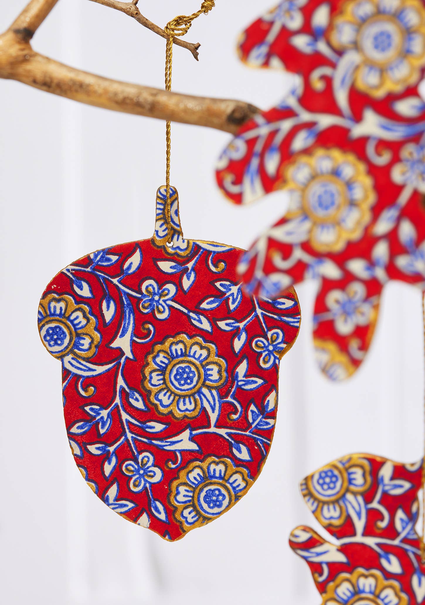 Namaste - Wholesale Christmas decoration - Jasmi Floral Block Print Decoration4