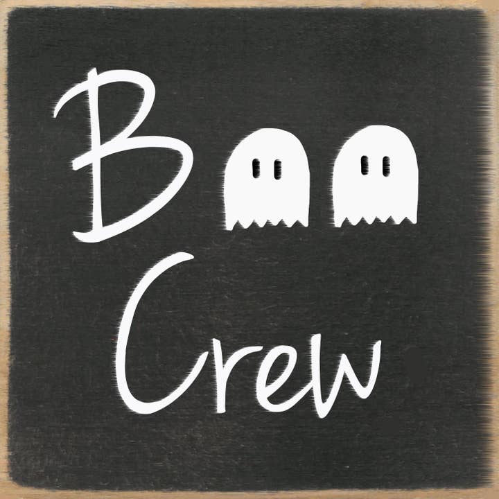 5X5-429 Boo Crew for wholesale by Gar Wholesale Inc.