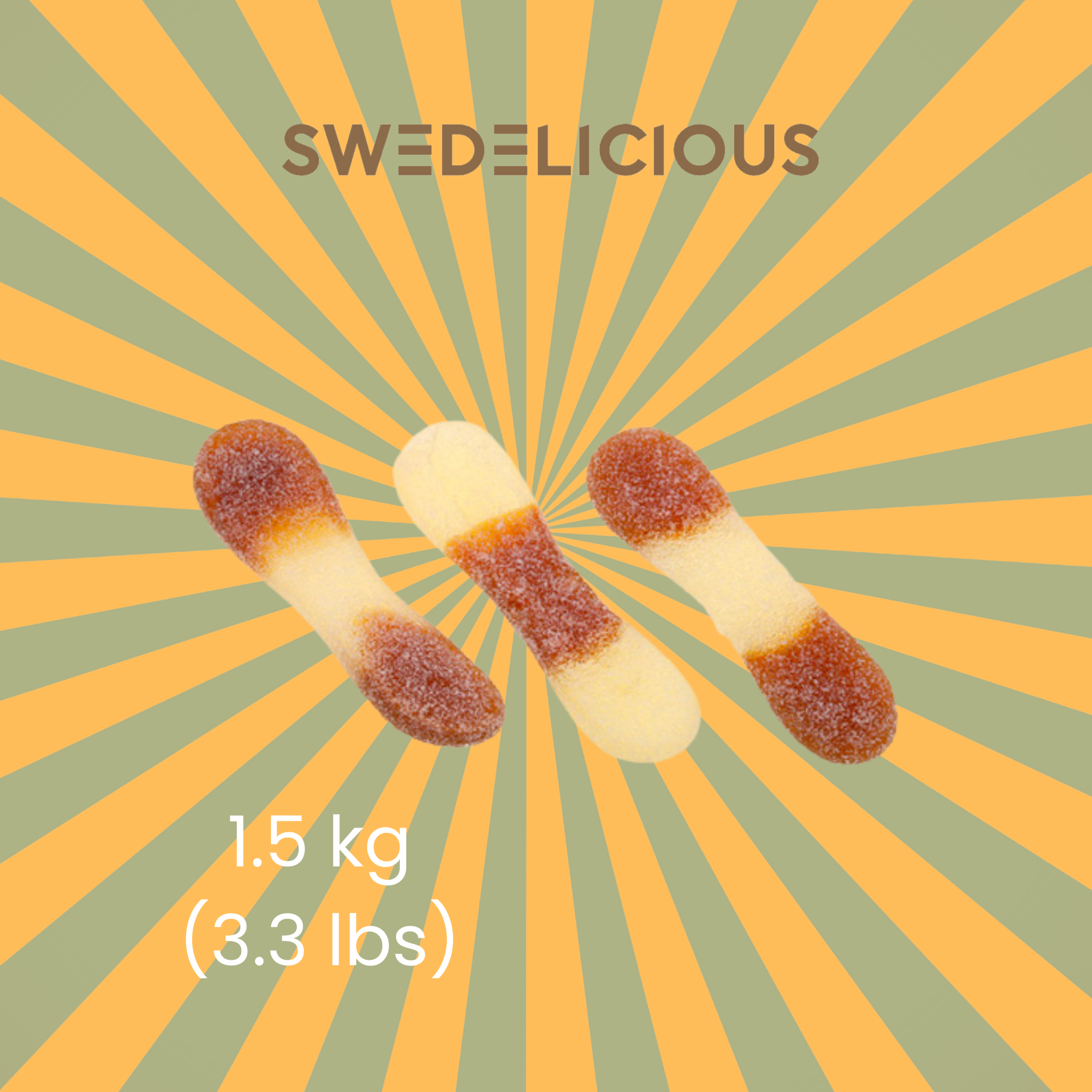 Swedelicious - Swedish Candy - Wholesale Gummy - Cola Tongen - Zweeds Snoep - Pick en Mix0