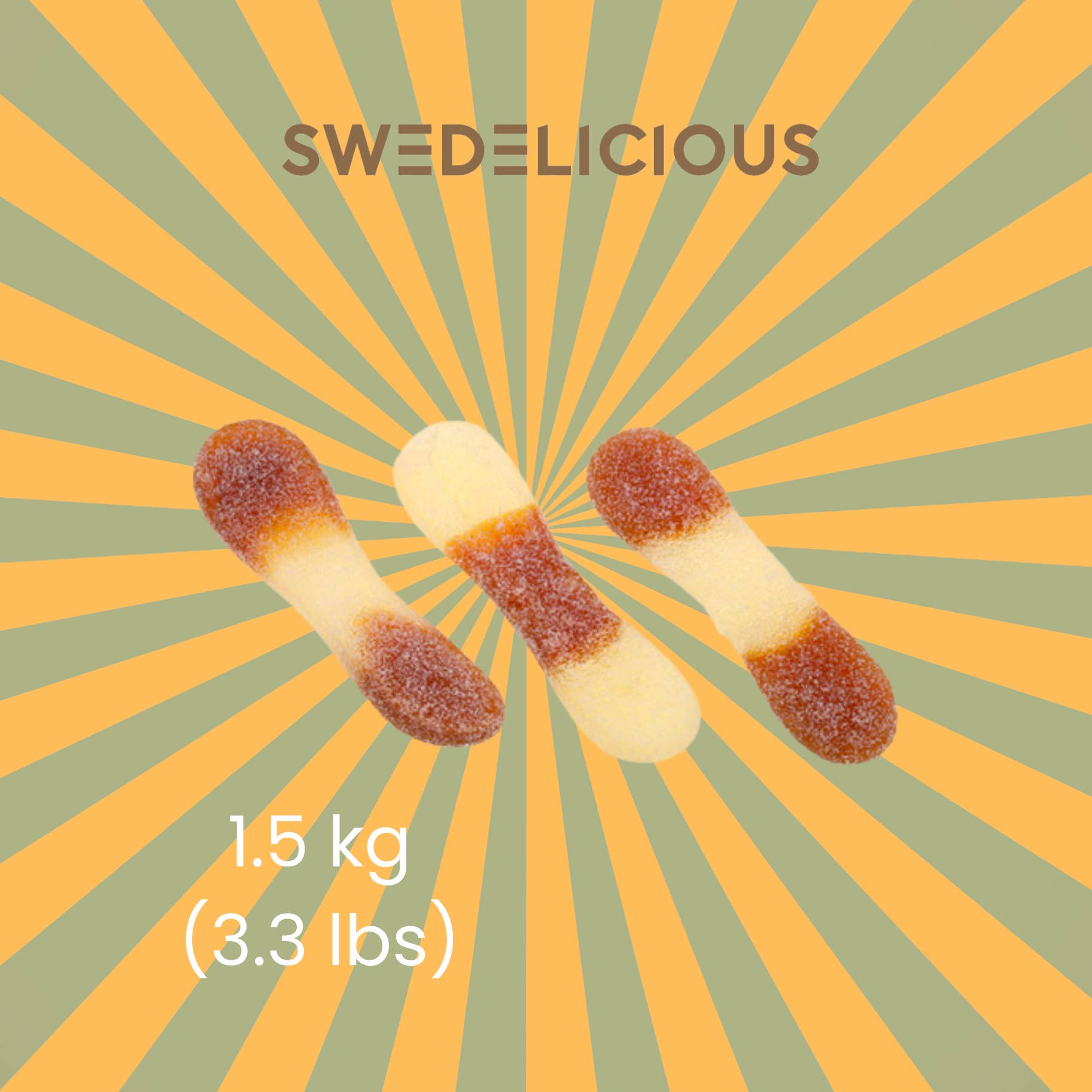 Swedelicious - Swedish Candy - Wholesale Gummy - Cola Tongues - Swedish Candy - Pick and Mix