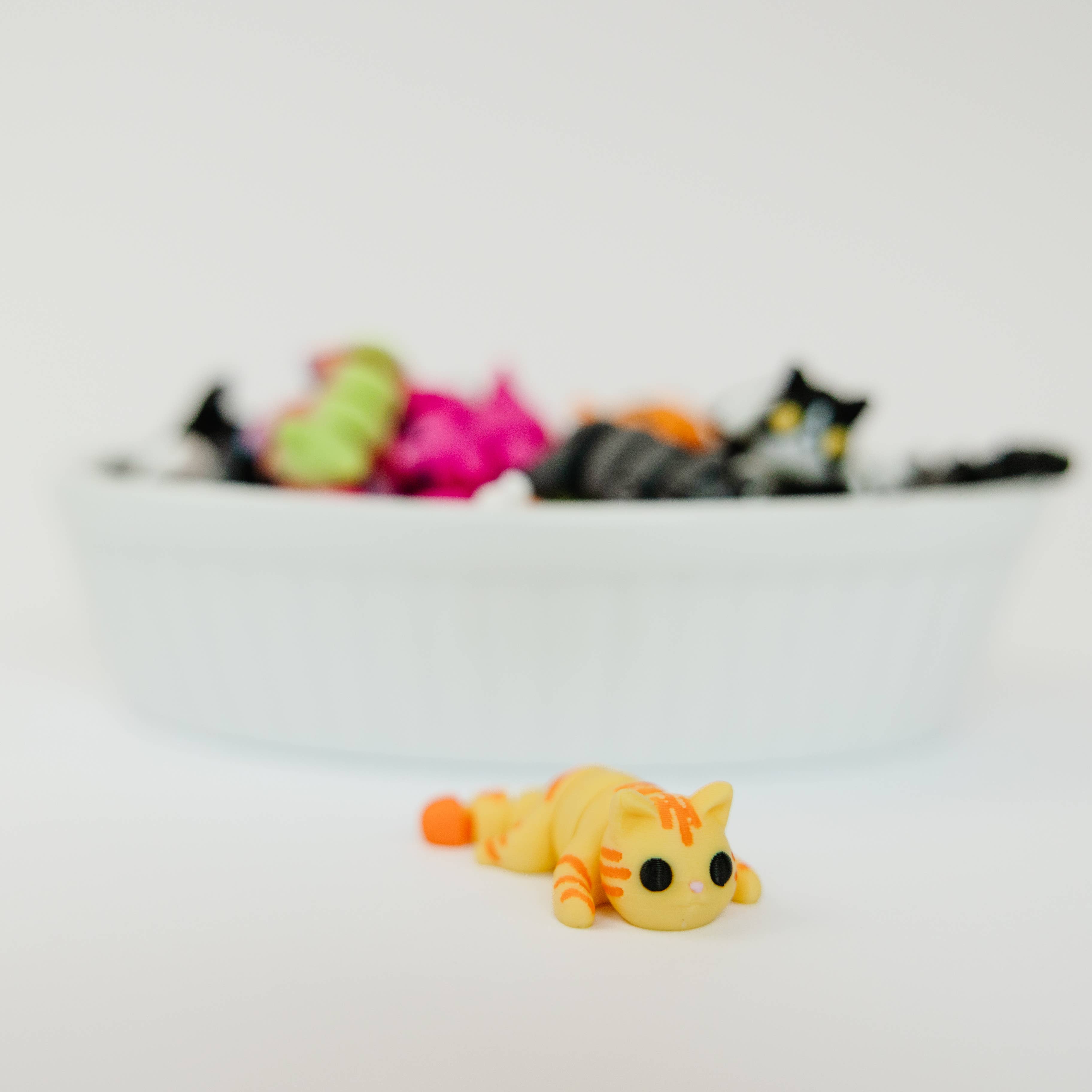 Ruby’s dragons - Wholesale Fidget Toy - Kids - Tiny 3D Printed Pocket Cat Fidgets10